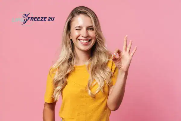 Picture of happy woman after HIFU vaginal tightening Greenwich