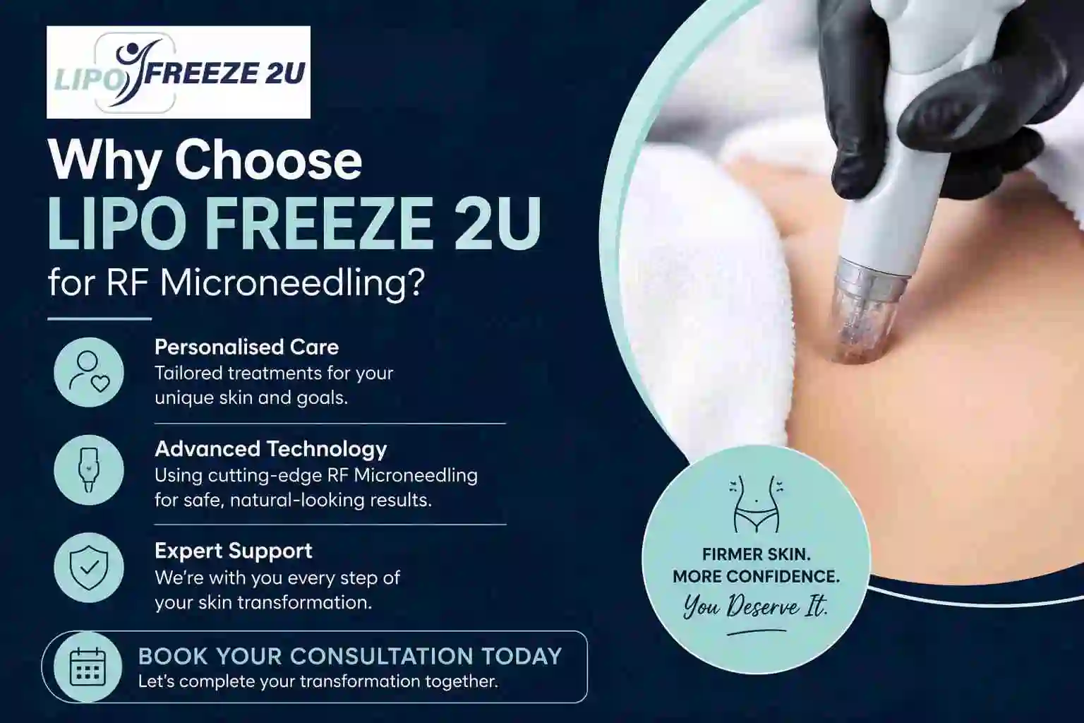 Why Choose LIPO FREEZE 2U for RF Microneedling Greenwich?